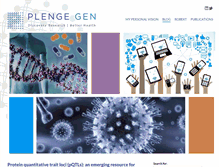 Tablet Screenshot of plengegen.com